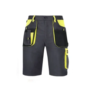 Kraťasy PRO Stretch šedo - žlté