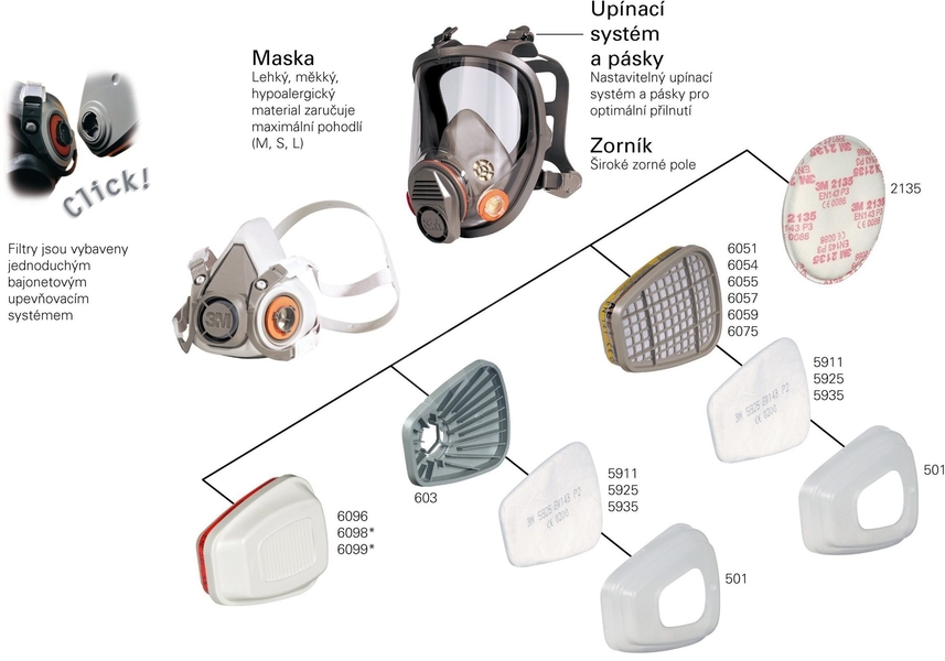 Držiak filtra 3M 501