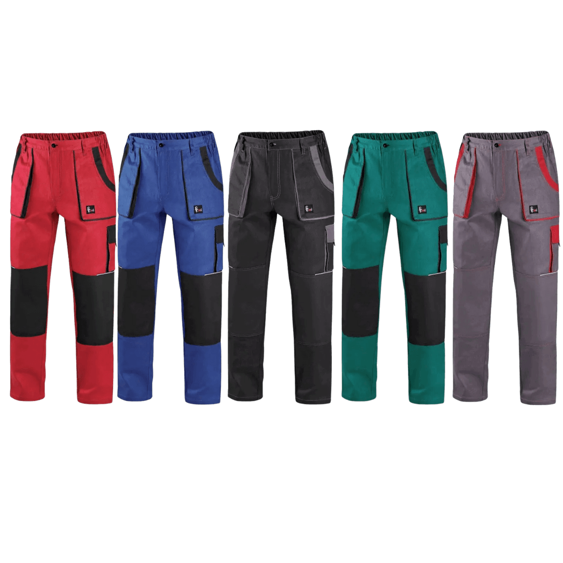 Nohavice LUXY JOSEF čierno-sivé