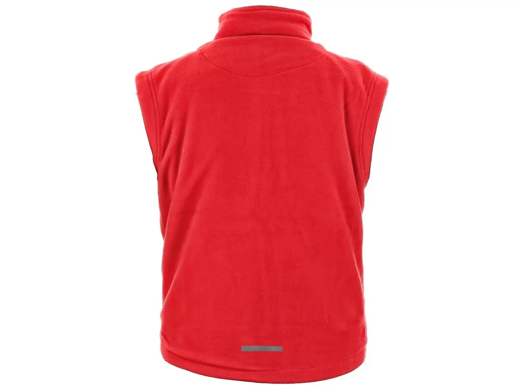 Fleecová vesta CXS UTAH červená