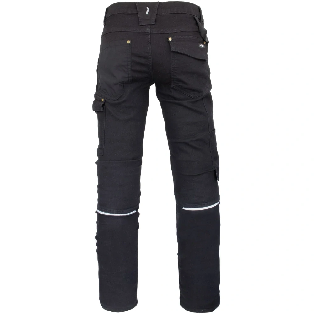 Nohavice JEANS BLACK