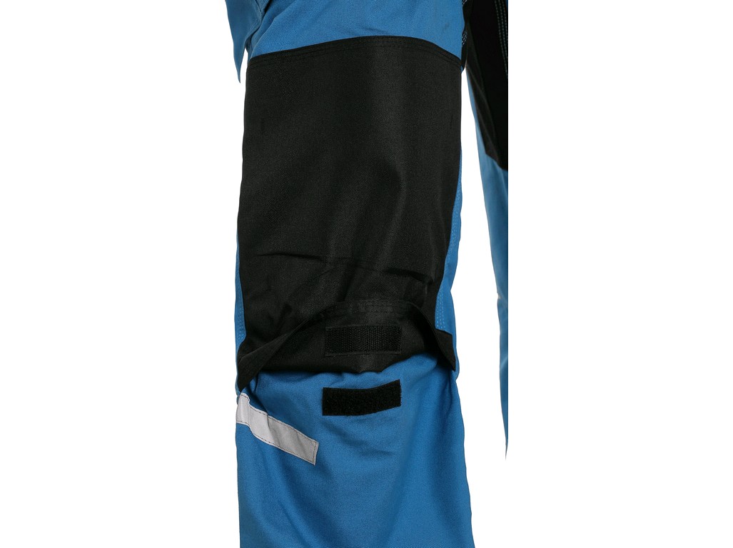 Nohavice CXS STRETCH s náprsenkou modro-čierne