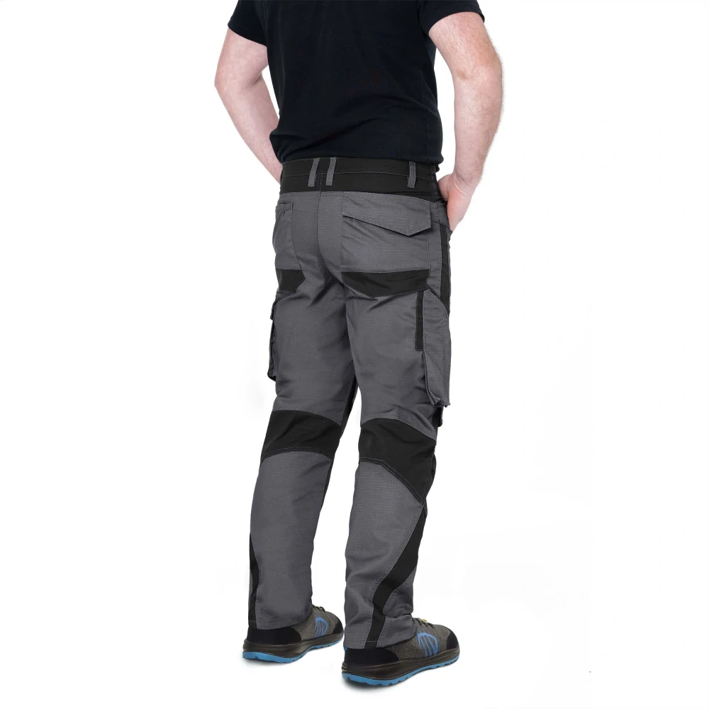 Nohavice HELICON sivé do pása