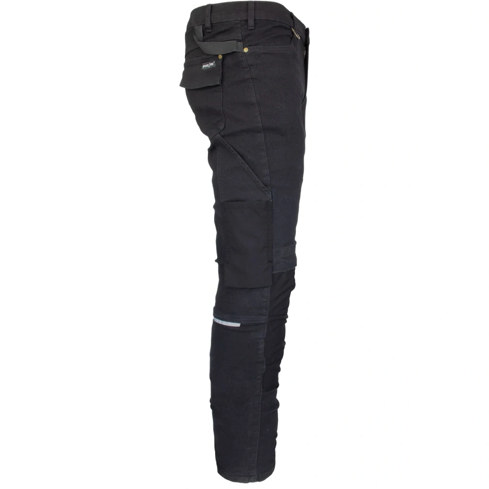 Nohavice JEANS BLACK